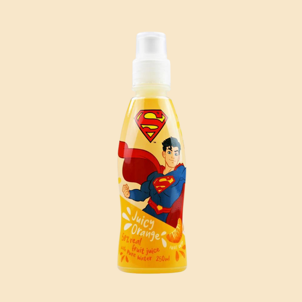 Fruity Burst Pop Top 250mL Superman Orange - 24 Pack